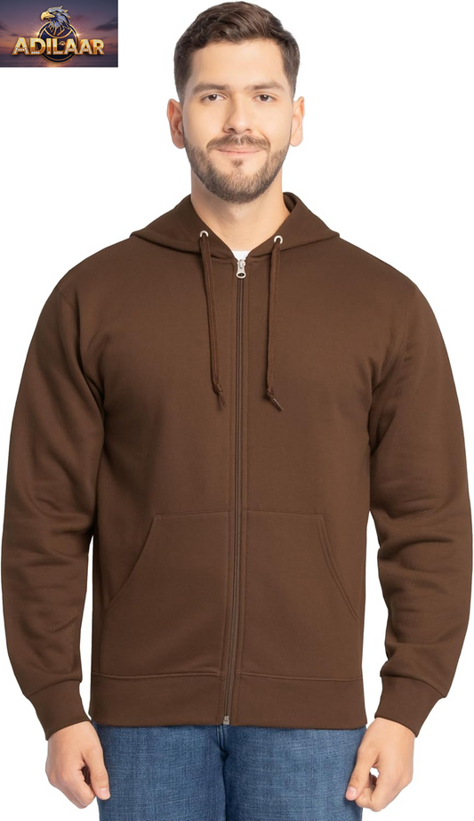 Fruit of the Loom Eversoft Fleece Full Zip Hooded Sweatshirt
